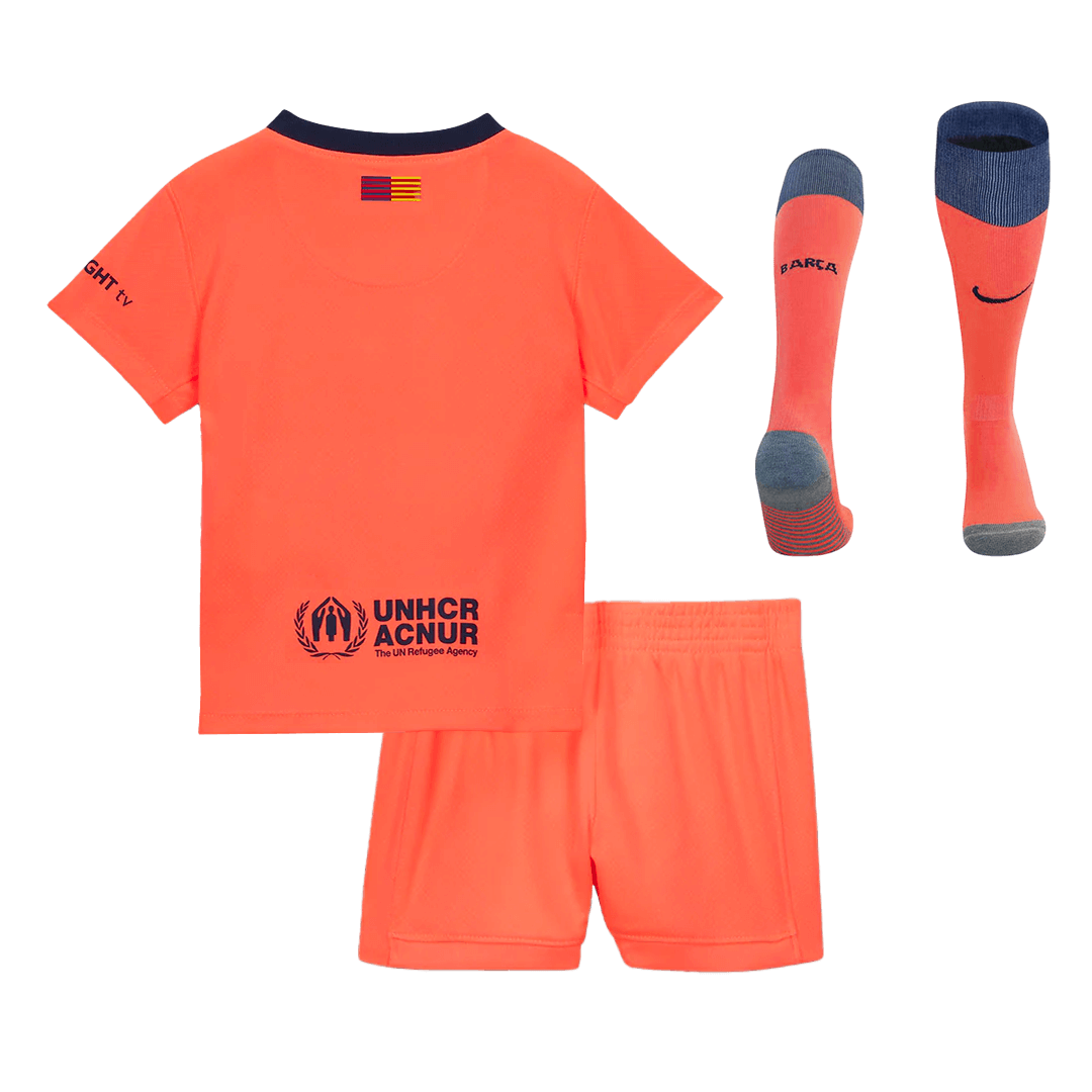 Completo Bambino Barcelona Terza 2025/26 - 3 Pezzi