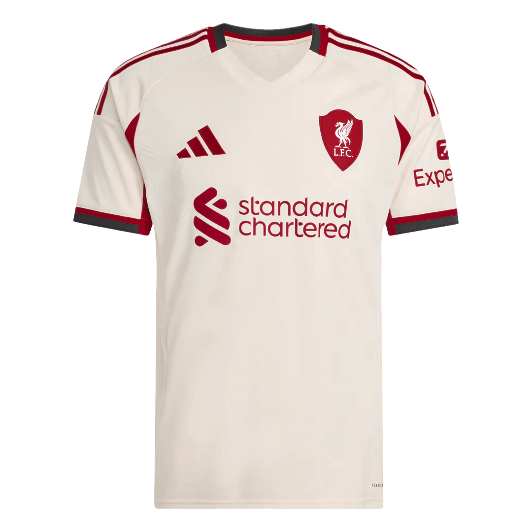 Maglia Replica Liverpool Trasferta GAKPO #18 Uomo 2025/26