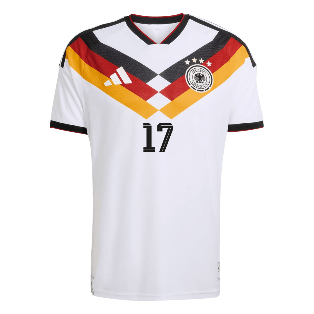 Maglia Gara Germania Casa WIRTZ #17 Uomo 2026