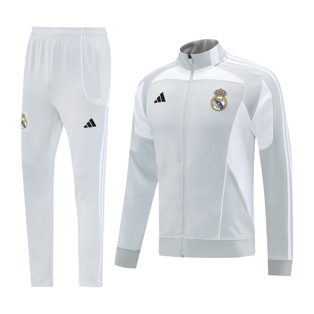 Real Madrid Tuta Allenamento 2025/26 Grigio