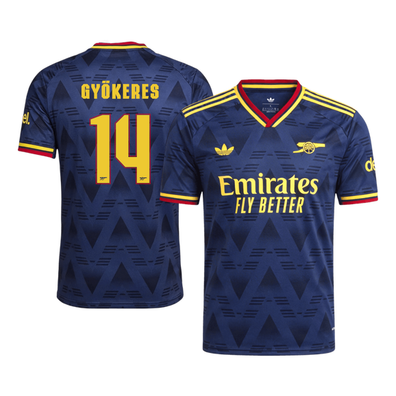 Maglia Gara Arsenal Trasferta GYÖKERES #14 Uomo 2026/27 - UCL