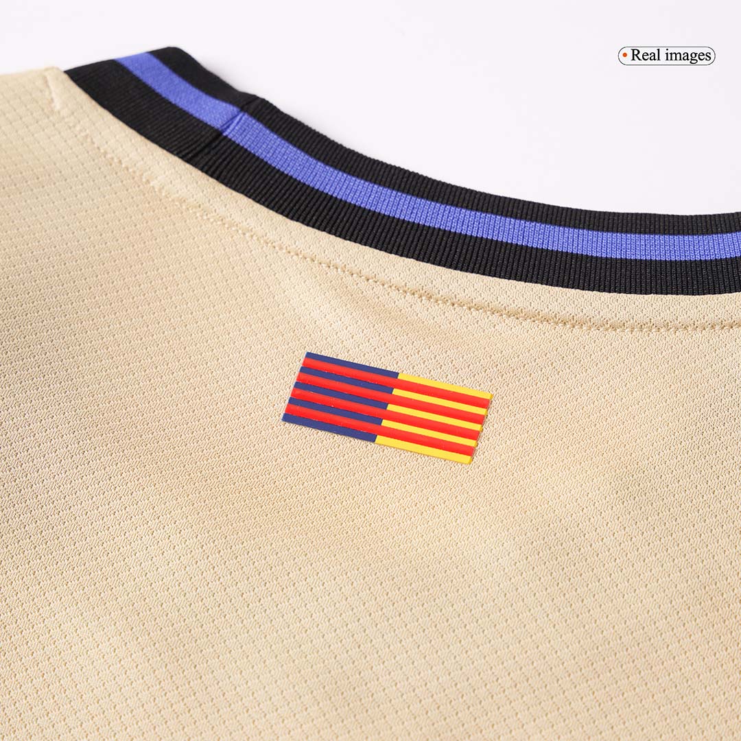 Maglia Replica Barcelona Trasferta LAMINE YAMAL #10 Uomo 2025/26