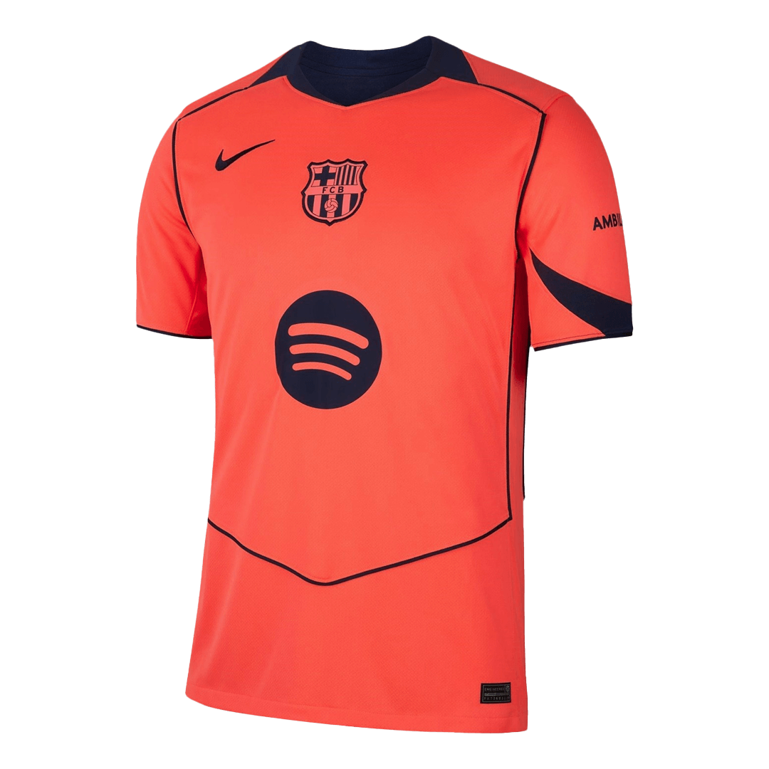 Maglia Replica Barcelona Terza LEWANDOWSKI #9 Uomo 2025/26