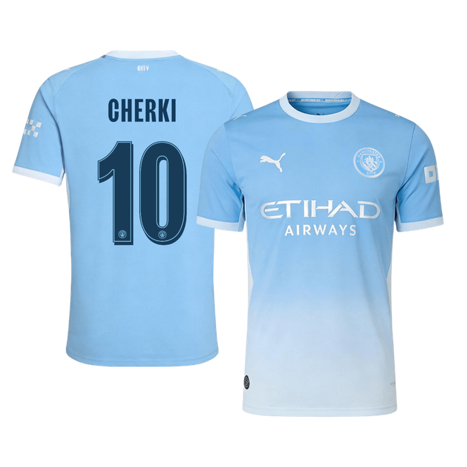 Maglia Gara Manchester City Casa CHERKI #10 Uomo 2026/27 - UCL