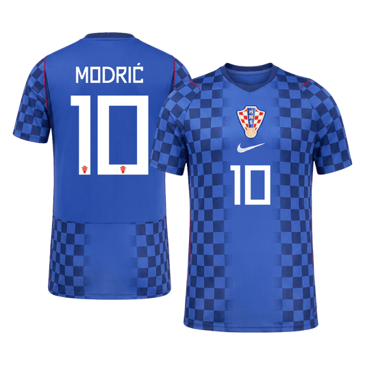 Maglia Gara Croazia Trasferta MODRIĆ #10 Uomo Mondiali 2026
