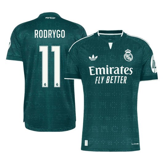 Maglia Gara Real Madrid Trasferta RODRYGO #11 Uomo 2026/27