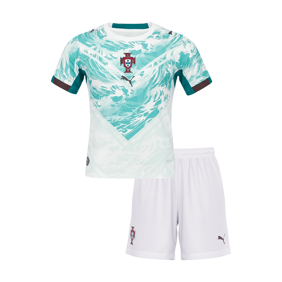 Base Kit Bambino Portogallo Trasferta 2026 - 2 Pezzi