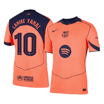 Maglia Gara Barcelona Terza LAMINE YAMAL #10 Uomo 2025/26