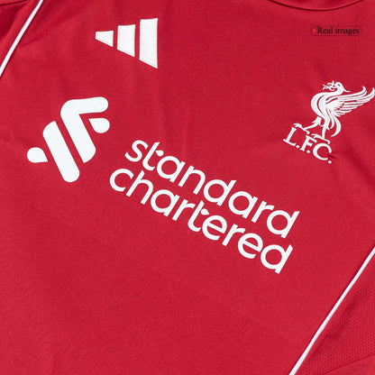 Maglia Replica Liverpool Casa SZOBOSZLAI #8 Uomo 2025/26