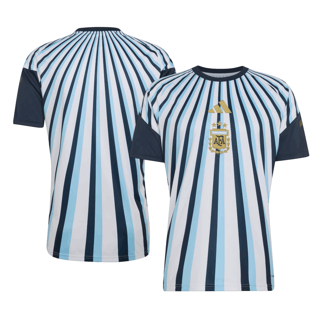 Maglia Replica Argentina Pre-Partita Uomo Mondiali 2026