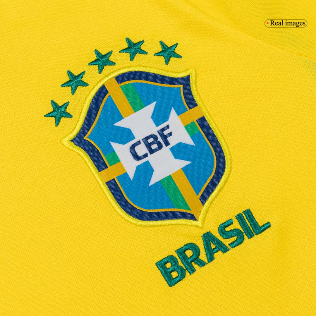 Maglia Replica Brasile Casa ENDRICK #19 Uomo Mondiali 2026