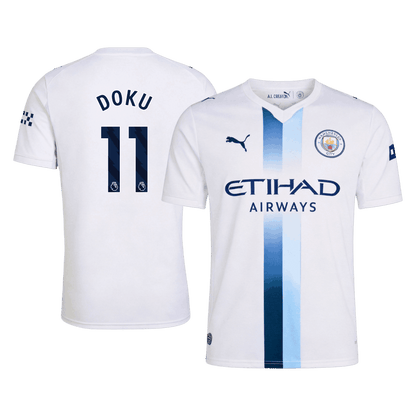 Maglia Replica Manchester City Terza DOKU #11 Uomo 2026/27