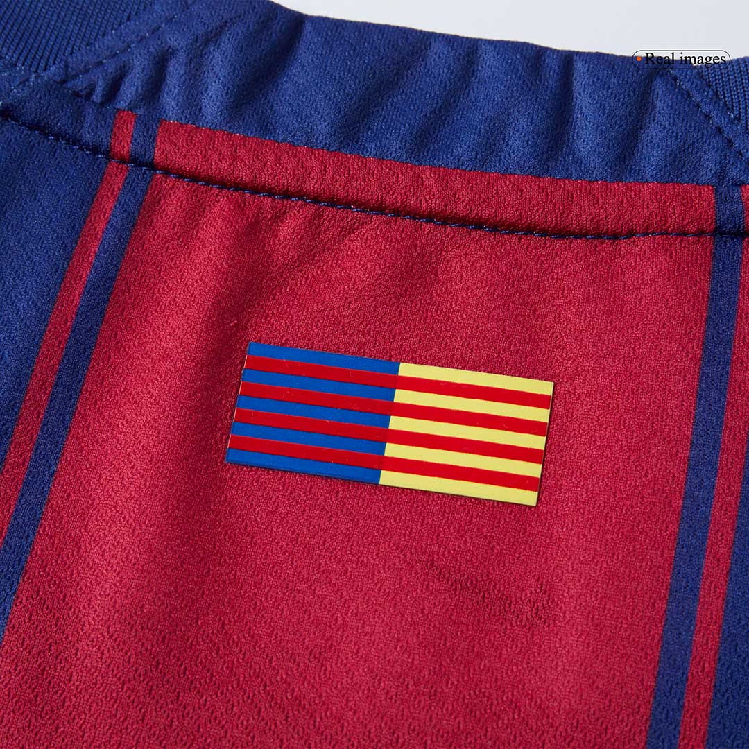 Maglia Replica Barcelona Casa LAMINE YAMAL #10 Uomo 2025/26