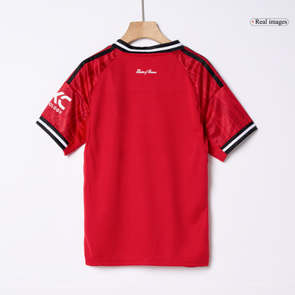 Completo Bambino Manchester United Casa 2025/26 - 3 Pezzi
