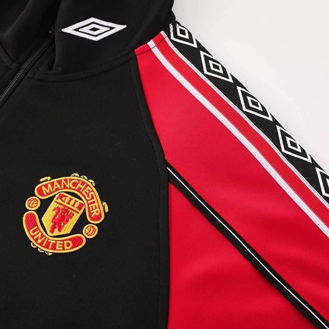 Manchester United Tuta Allenamento 2025/26 Rosso e Nero