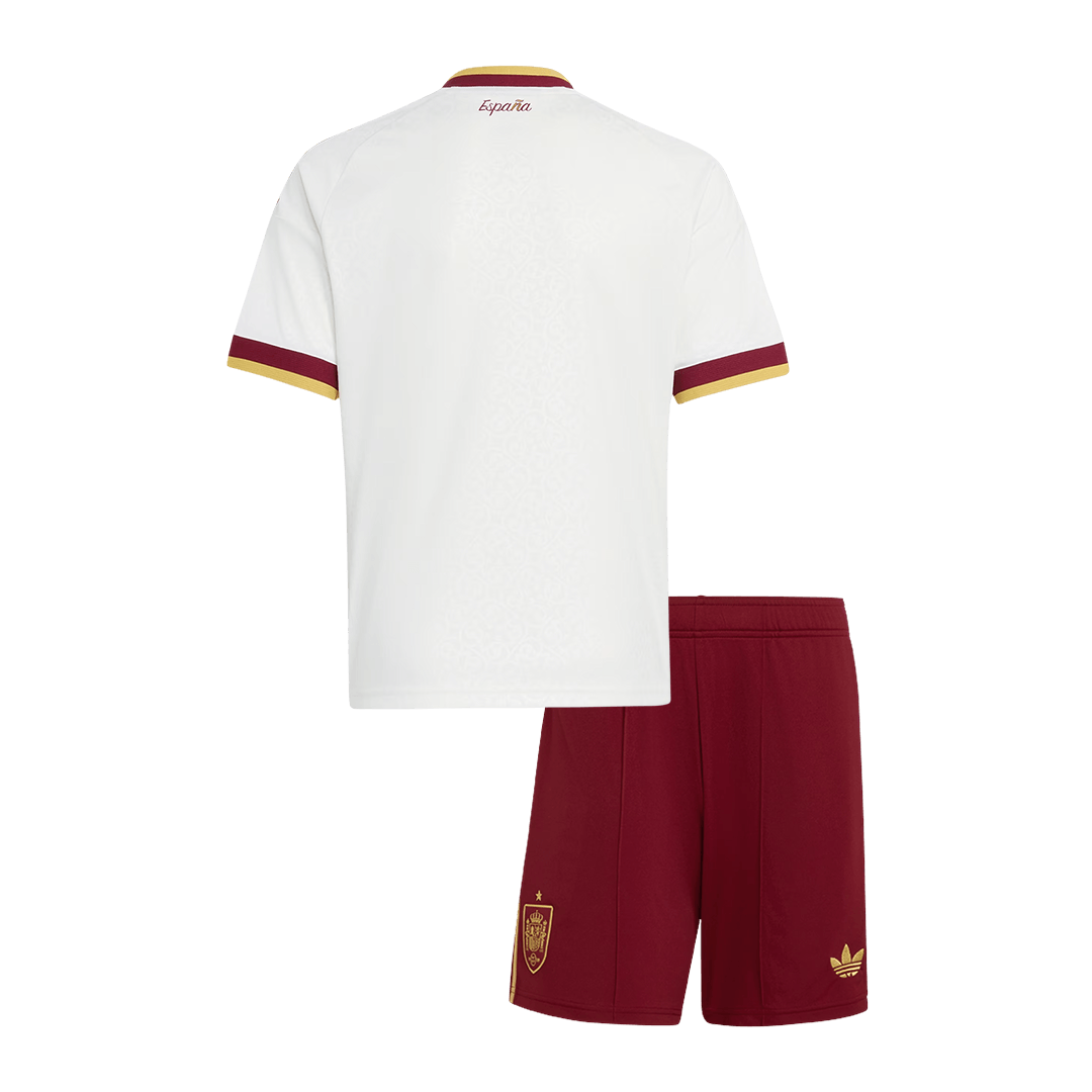 Base Kit Bambino Spagna Trasferta Mondiali 2026 - 2 Pezzi Champion Edition