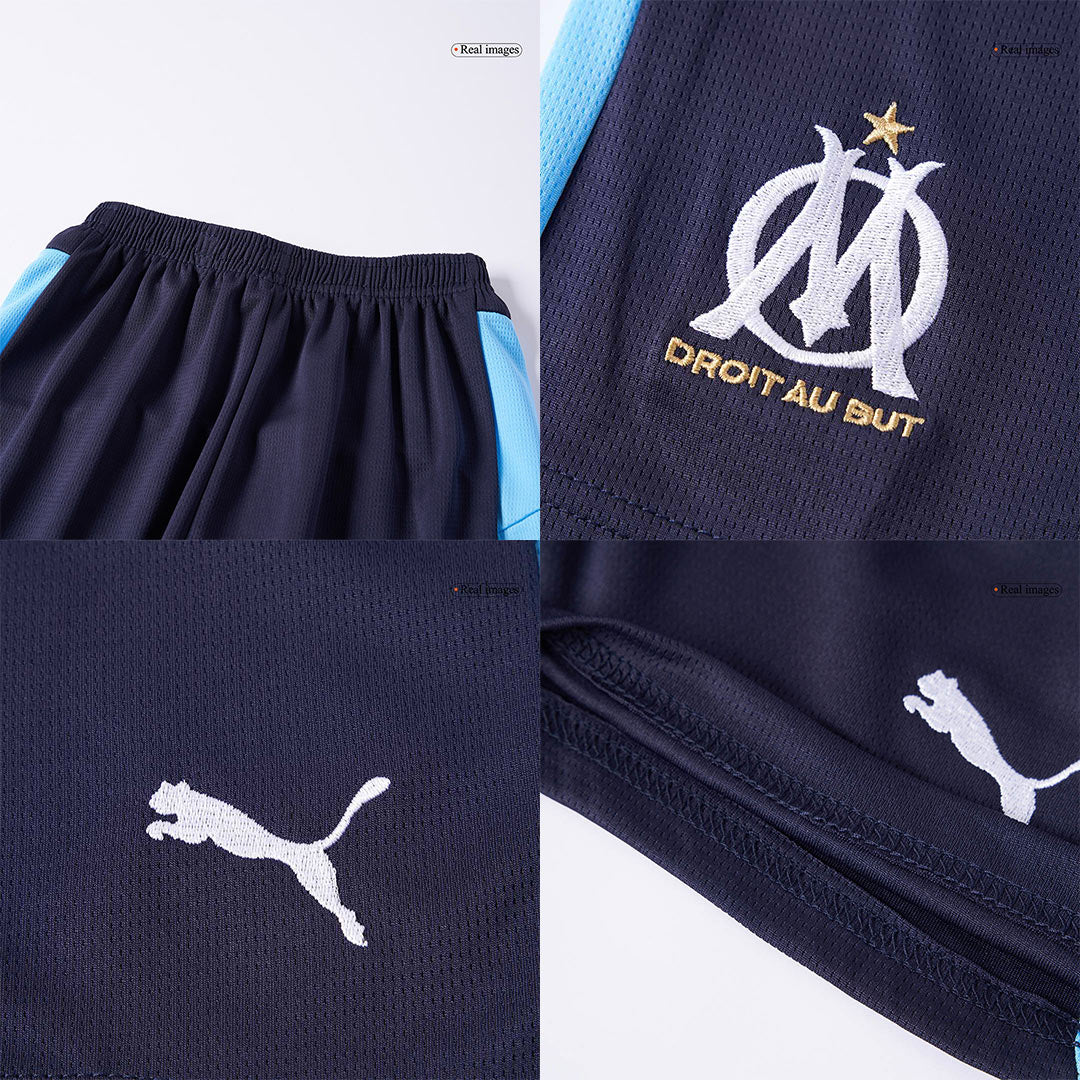 Base Kit Bambino Marseille Trasferta 2025/26 - 2 Pezzi
