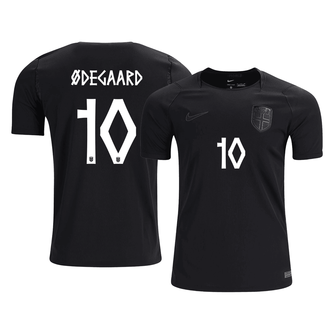 Maglia Replica Norvegia Trasferta ØDEGAARD #10 Uomo Mondiali 2026