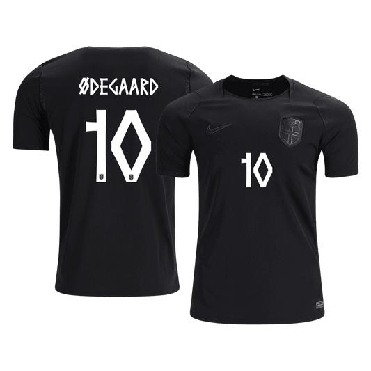 Maglia Replica Norvegia Trasferta ØDEGAARD #10 Uomo Mondiali 2026