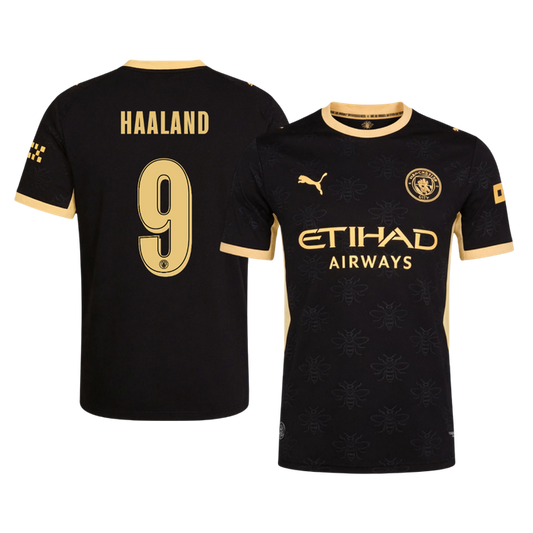 Maglia Gara Manchester City Trasferta HAALAND #9 Uomo 2026/27 - UCL