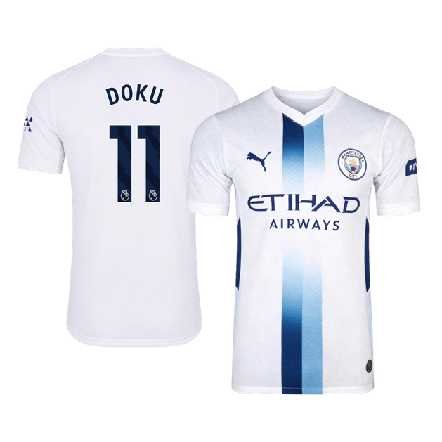 Maglia Gara Manchester City Terza DOKU #11 Uomo 2026/27