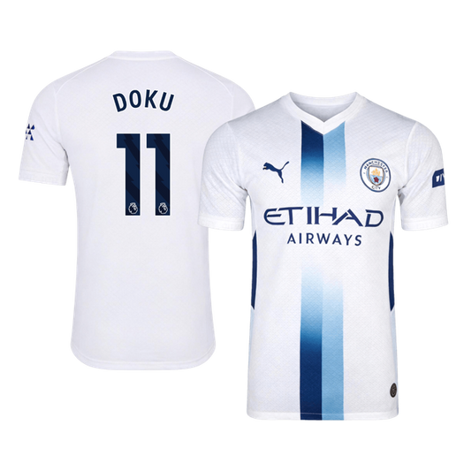 Maglia Gara Manchester City Terza DOKU #11 Uomo 2026/27