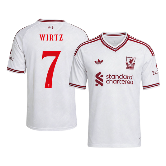 Maglia Replica Liverpool Trasferta WIRTZ #7 Uomo 2026/27 - UCL