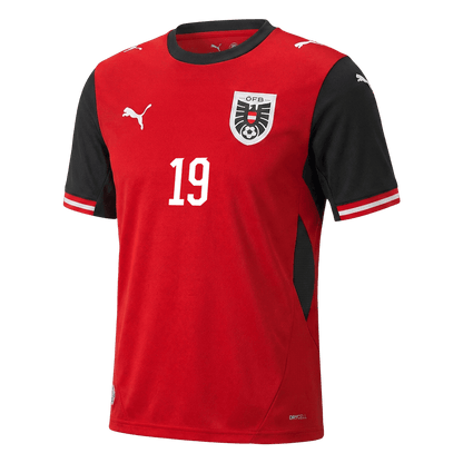 Maglia Replica Austria Casa BAUMGARTNER #19 Uomo 2026