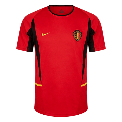 Maglia Retro Belgio Casa Mondiali 2002