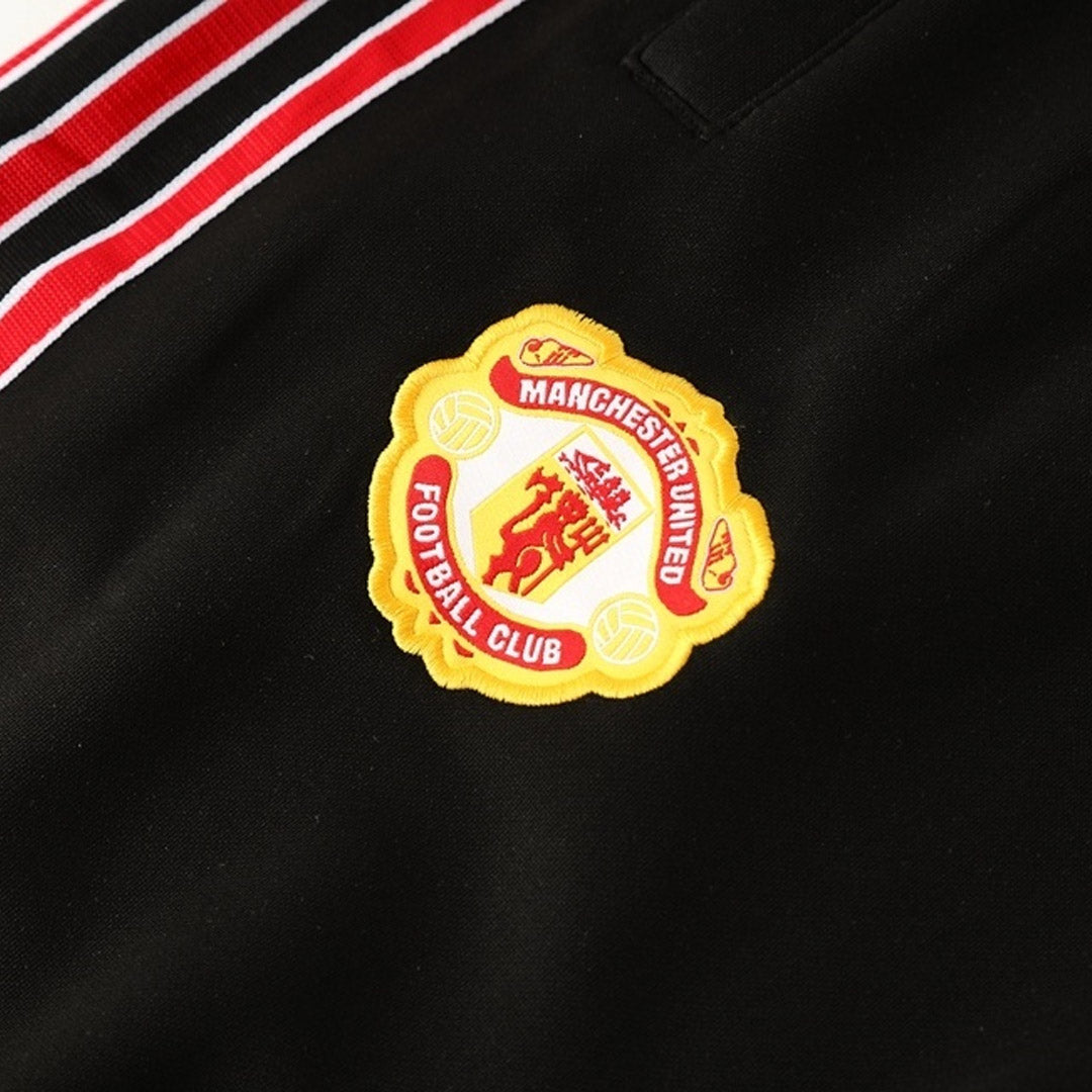 Manchester United Tuta Allenamento 2025/26 Rosso e Nero
