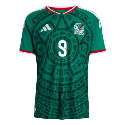 Maglia Gara Messico Casa Raúl #9 Uomo 2026