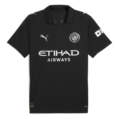 Maglia Replica Manchester City Trasferta HAALAND #9 Uomo 2025/26