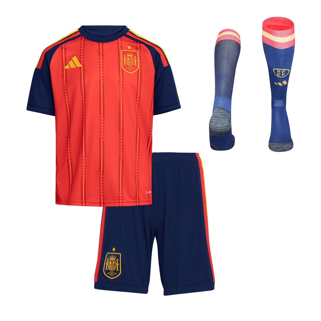 Completo Bambino Spagna Casa 2026 - 3 Pezzi