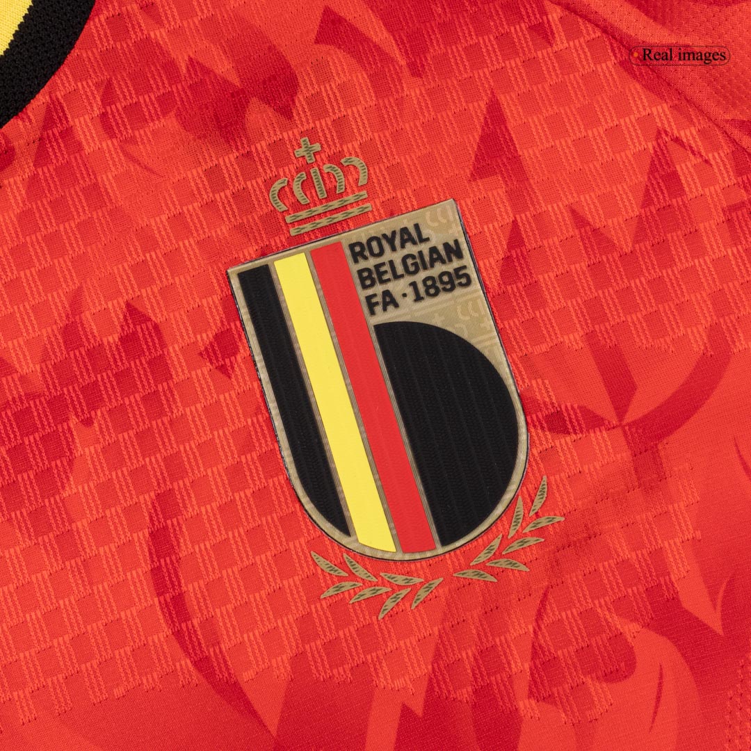 Maglia Gara Belgio Casa LUKAKU #9 Uomo Mondiali 2026