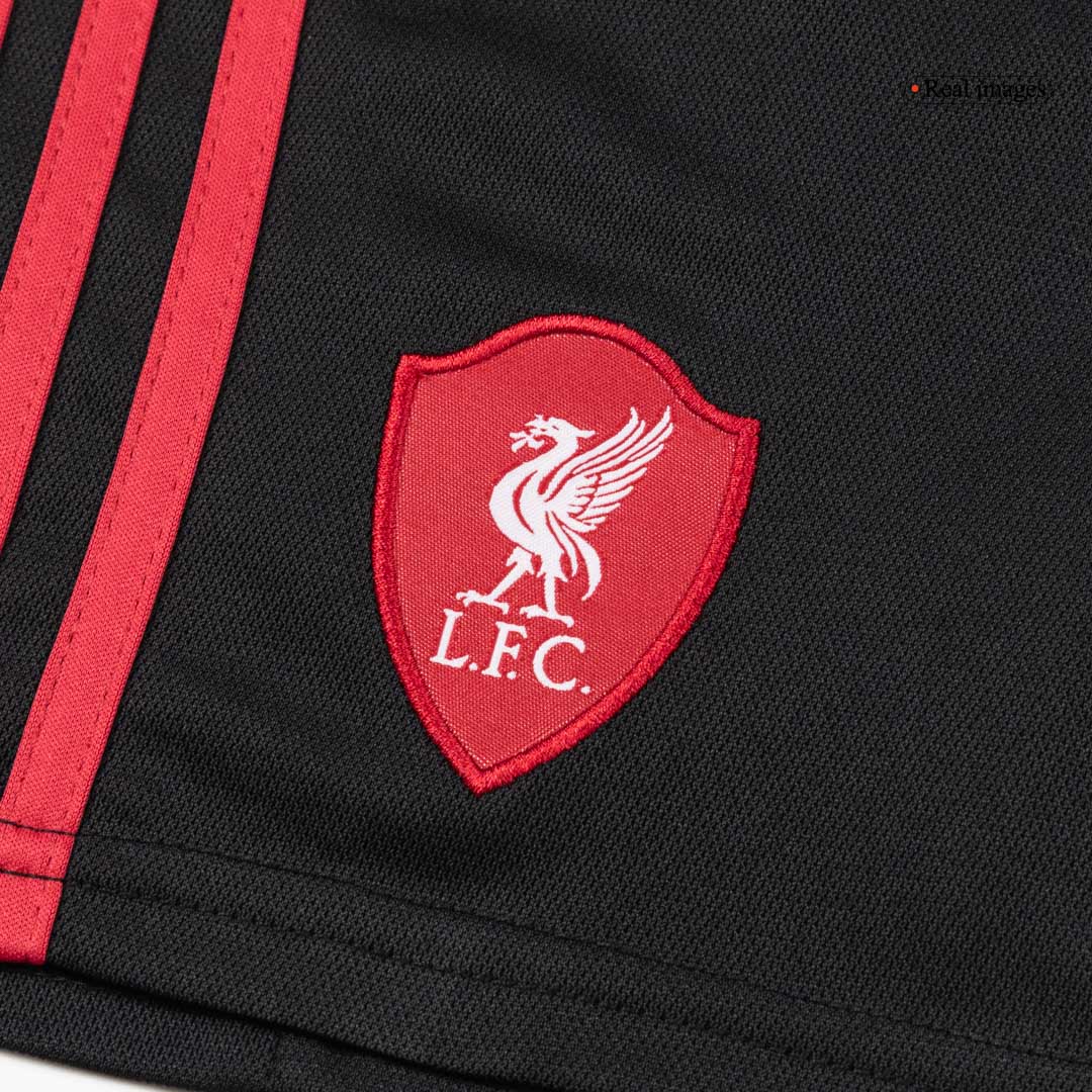 Base Kit Bambino Liverpool Trasferta 2025/26 - 2 Pezzi