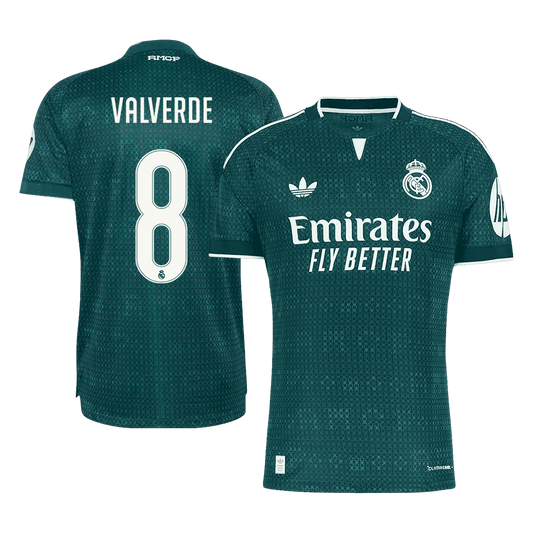 Maglia Gara Real Madrid Trasferta VALVERDE #8 Uomo 2026/27