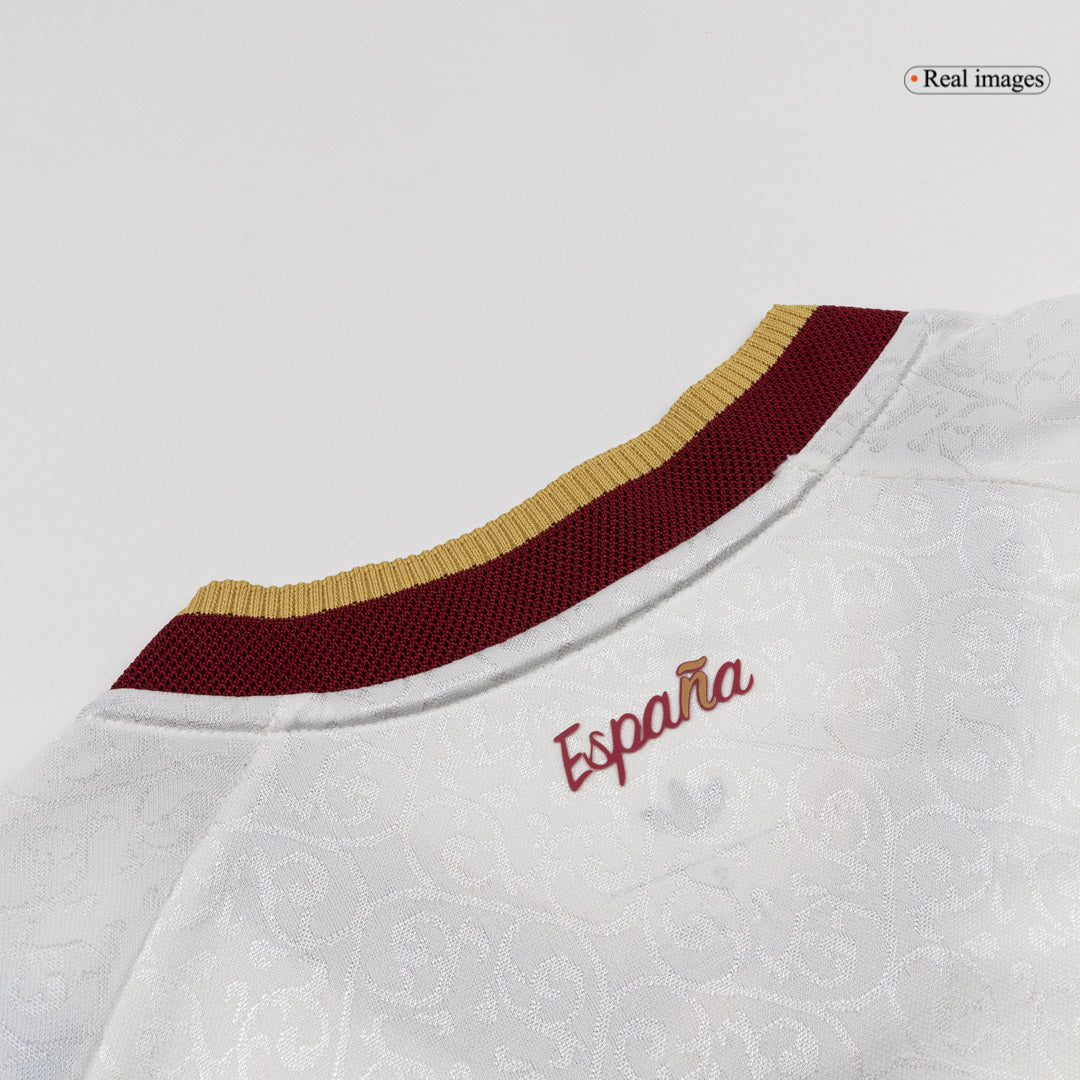 Maglia Gara Spagna Trasferta PEDRI #20 Uomo Mondiali 2026 Champion Edition