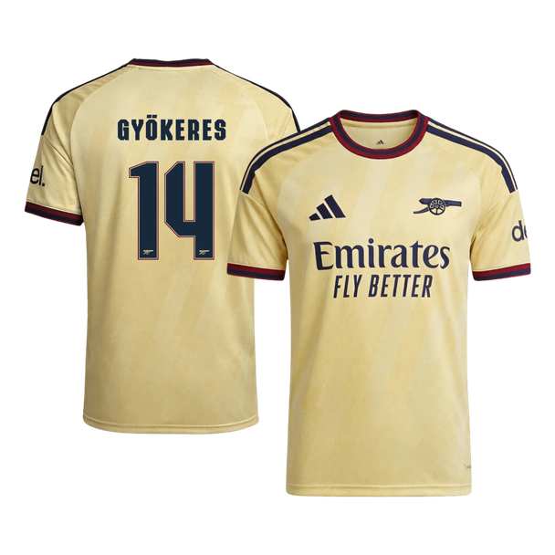 Maglia Replica Arsenal Terza GYÖKERES #14 Uomo 2026/27 - UCL