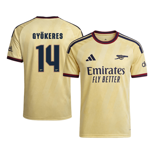 Maglia Replica Arsenal Terza GYÖKERES #14 Uomo 2026/27 - UCL