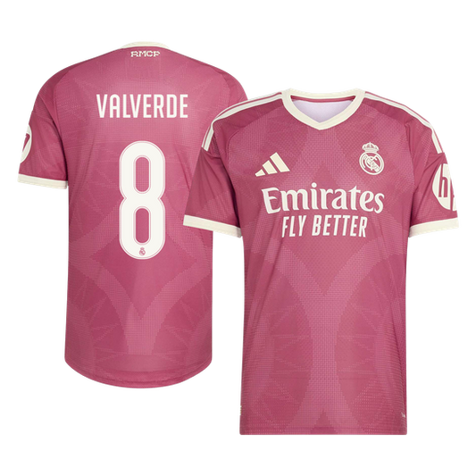 Maglia Gara Real Madrid Terza VALVERDE #8 Uomo 2026/27