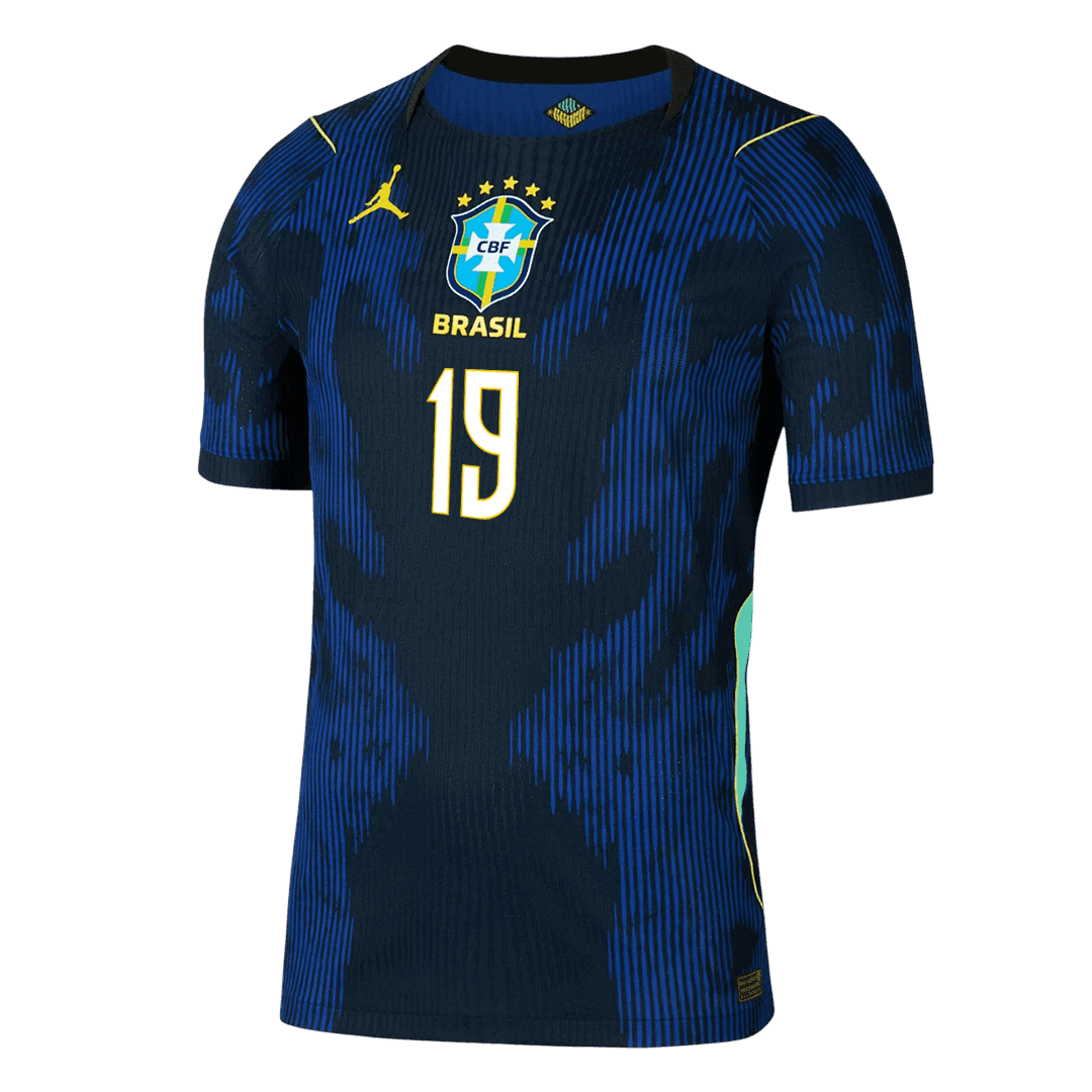 Maglia Gara Brasile Trasferta ENDRICK #19 Uomo Mondiali 2026