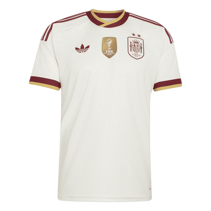 Maglia Replica Spagna Trasferta Uomo Mondiali 2026 Champion Edition