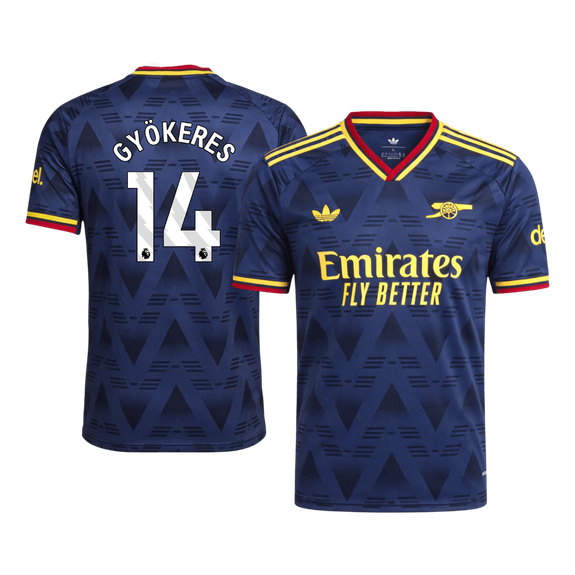 Maglia Gara Arsenal Trasferta GYÖKERES #14 Uomo 2026/27
