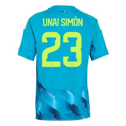 Maglia da Portiere Replica Spagna UNAI SIMÓN #23 Uomo Mondiali 2026