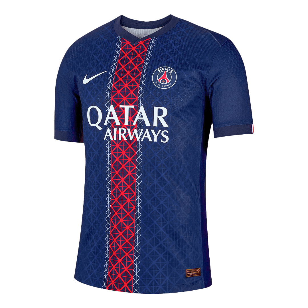 Maglia Gara PSG Casa JOÃO NEVES #87 Uomo 2025/26