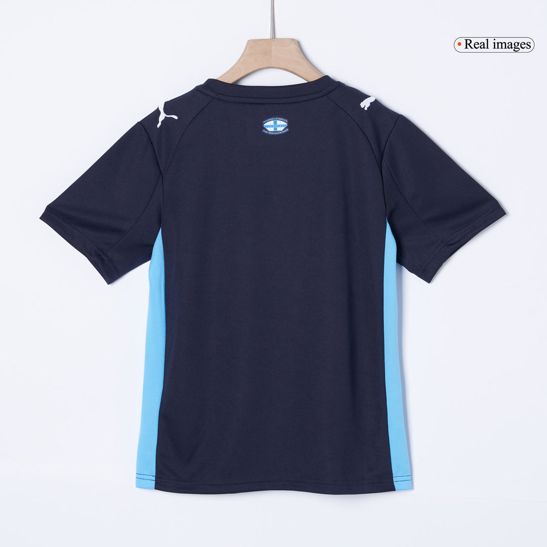 Base Kit Bambino Marseille Trasferta 2025/26 - 2 Pezzi