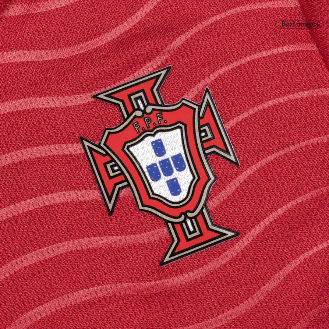 Base Kit Bambino Portogallo B. FERNANDES #8 Casa Mondiali 2026 - 2 Pezzi