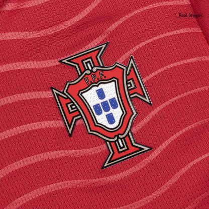 Base Kit Bambino Portogallo B. FERNANDES #8 Casa Mondiali 2026 - 2 Pezzi