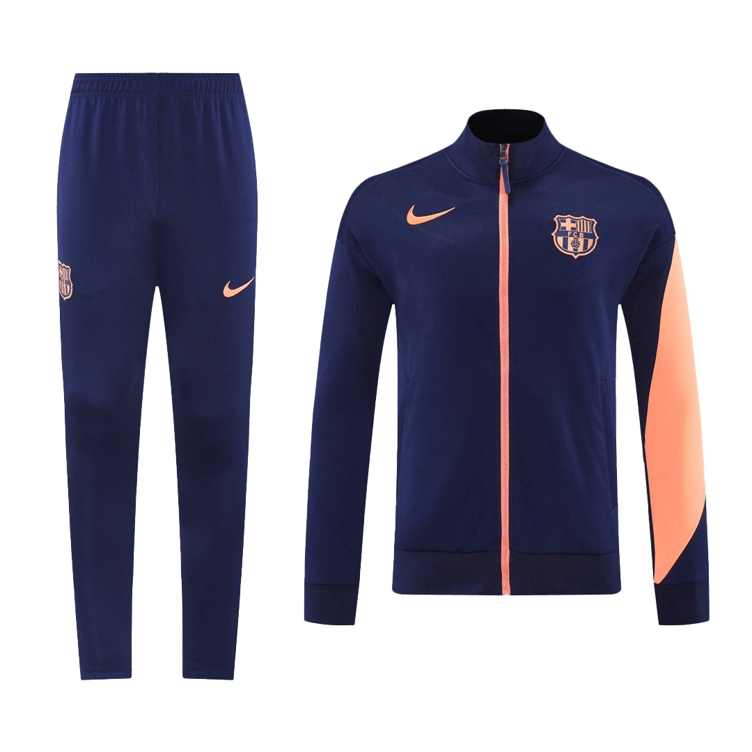 Barcelona Tuta Allenamento 2025/26 Navy e Arancione
