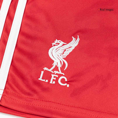 Base Kit Bambino Liverpool Casa 2025/26 - 2 Pezzi